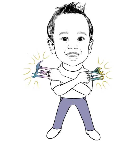 Davi - paciente de Acondroplasia Dia mundial de doenças Raras