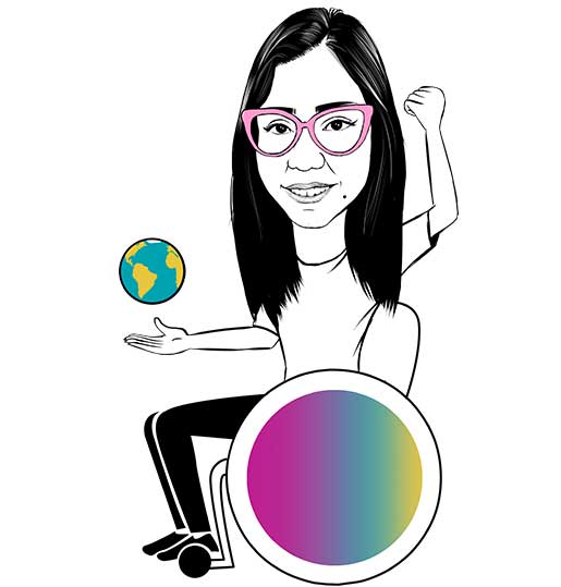 Laíssa - paciente de AME tipo 3 Dia mundial de doenças Raras